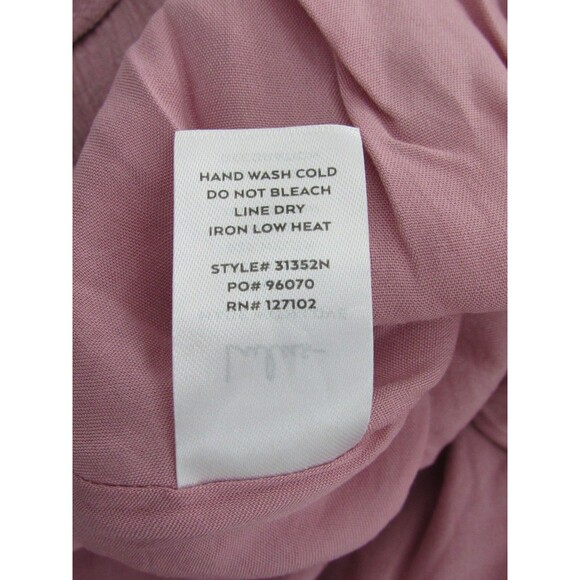 Lulus Better With You Mauve Purple Lace Puff Sleeve Mini Dress V-Neck Crochet S - Picture 12 of 12